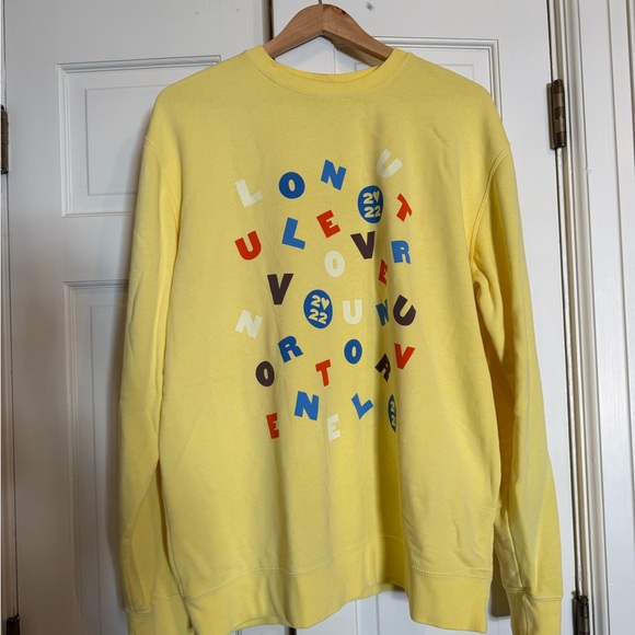 Harry Styles Love On Tour Merch - Yellow Graphic Sweater (Never Worn No Tags)